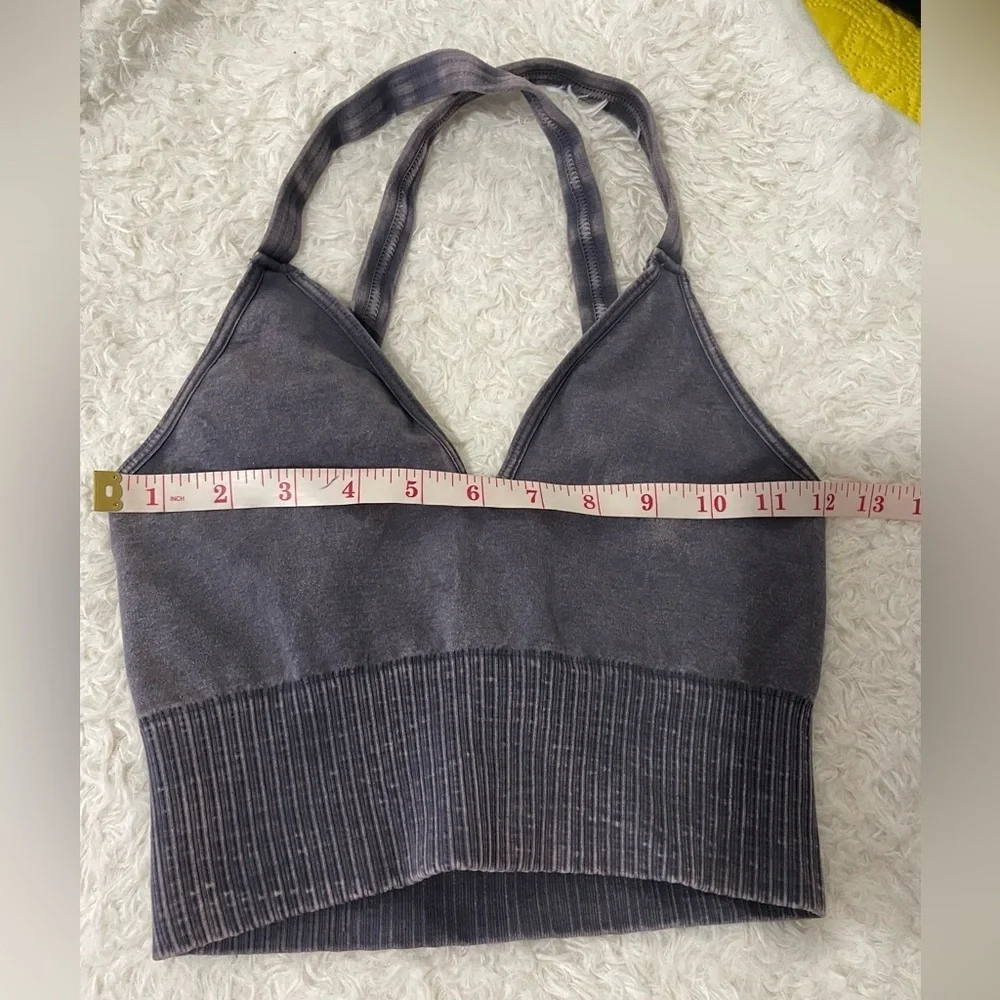 Free people movement Women's Gray top